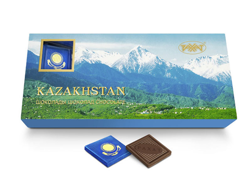 Рахат казахстанский. Рахат Kazakhstan шоколадка. Казахский шоколад Рахат. Шоколад казахстанский Рахат 100 гр. Упаковка шоколада Казахстан Рахат.